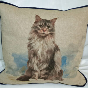 Cat Picture Panel Scatter Cushion