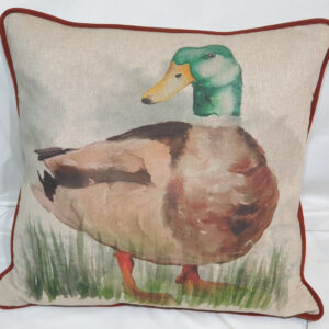 Mallard Duck Picture Panel Scatter Cushion